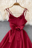 Cute V-Neck Short Dresses, A-Line Fashion Dresses HZ0429