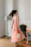 Cute Tulle Short A-Line Prom Dress, Spaghetti Strap Tulle Homecoming Dress HZ0429