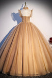Sweet Tulle Long Prom Dresses, Lovely A-Line Princess Dresses HZ0429